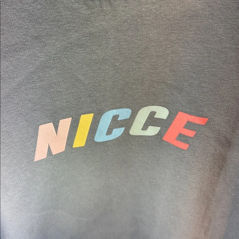 Nicce Men's‎ Charcoal Crewneck Sweater